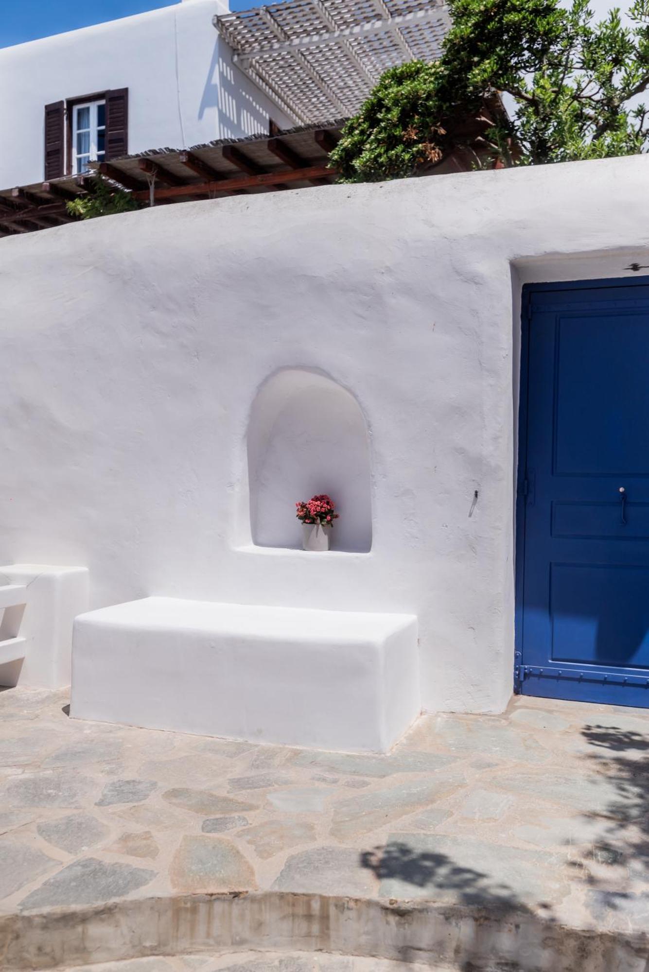 Olive Tree Mykonos Town Semi-Basement Apartment Ngoại thất bức ảnh