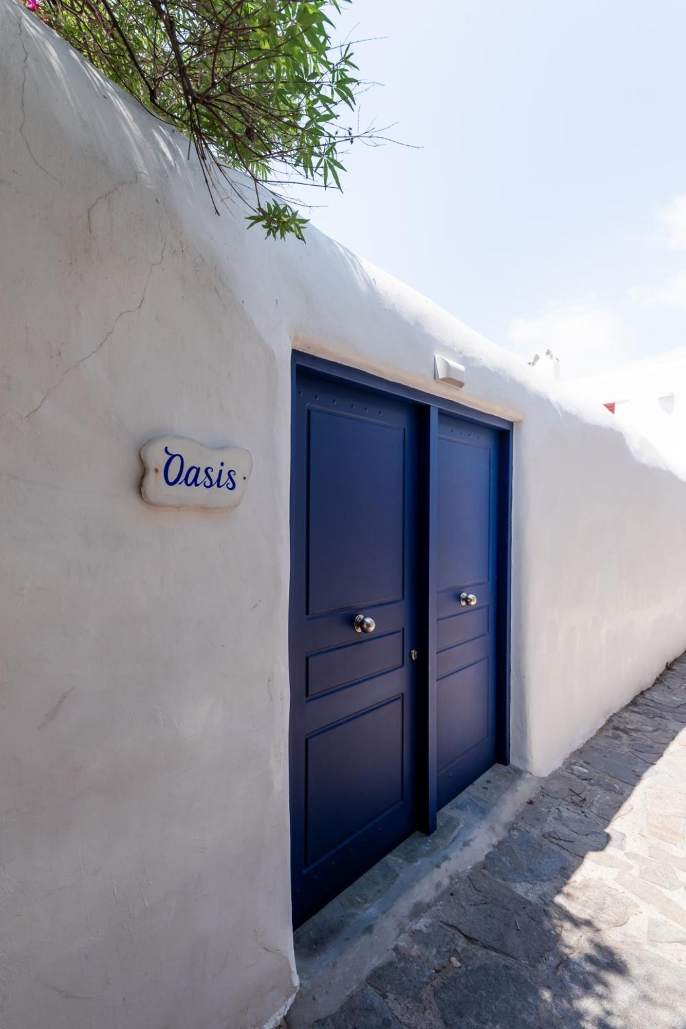 Olive Tree Mykonos Town Semi-Basement Apartment Ngoại thất bức ảnh